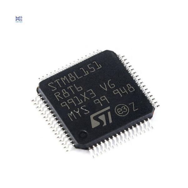 STM8L152R8T6 LQFP-64 puce transistor microcontrôleur à 8 bits MCU Stcircuit intégré de microélectronique