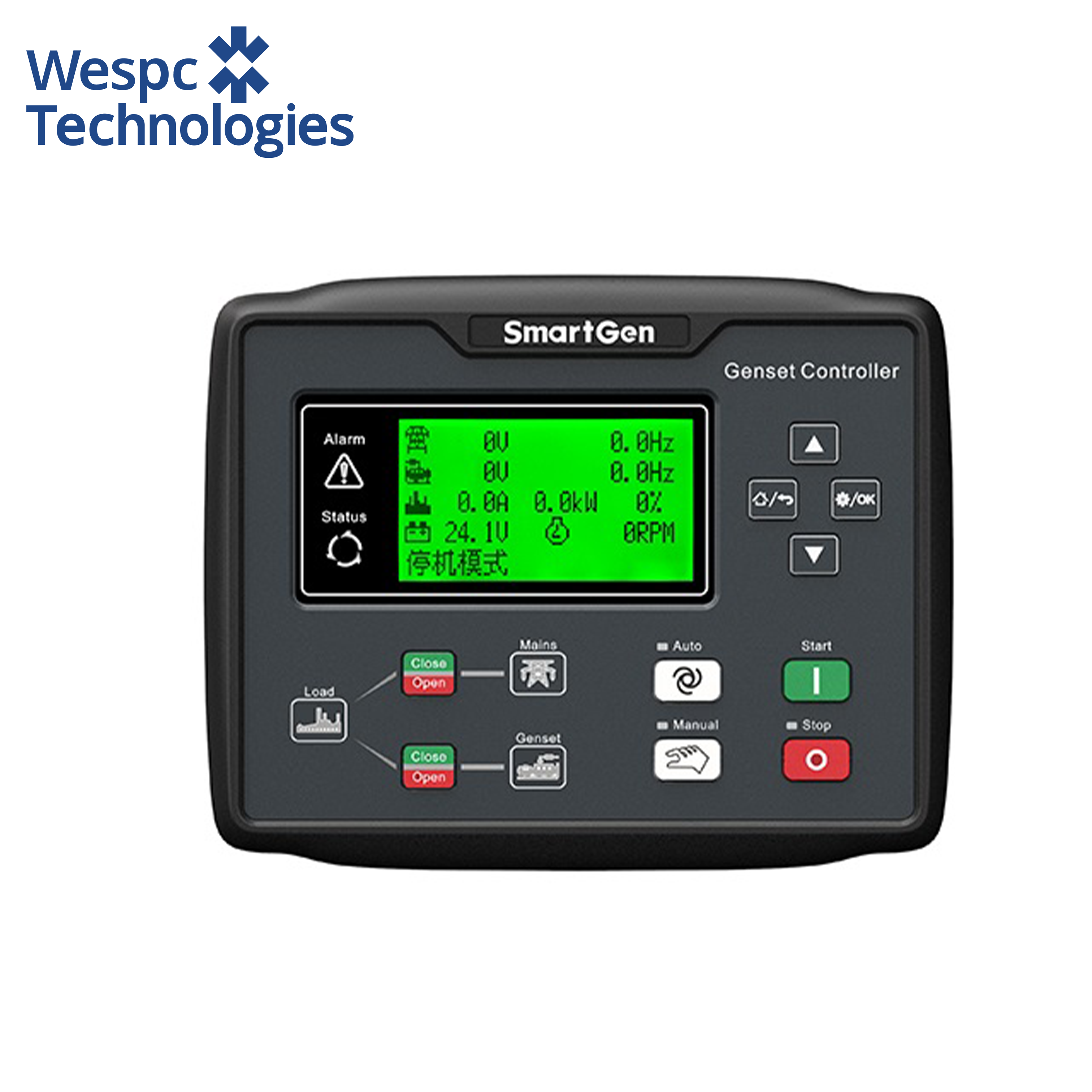 Module de contrôle de générateur à démarrage automatique Smartgen HGM6120LT Original WESPC