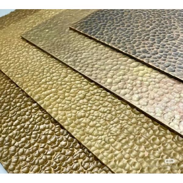 Weather Resistant Hand Hammered Stainless Steel Sheets For Outdoor Patio Covers