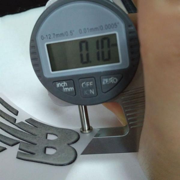 Sustainable 3D Silicone Heat Transfer Label For Clothing