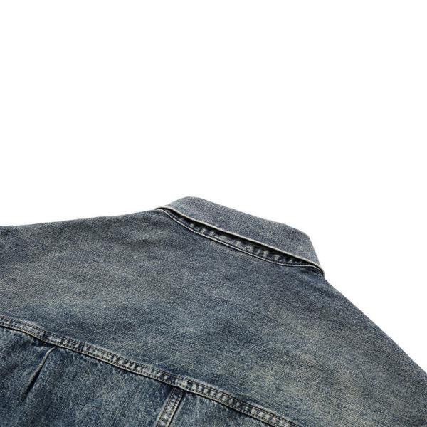 Куртка куртки джинсовой ткани мытья винтажного Мульти-кармана OEM фабрики сверхмощная для людей