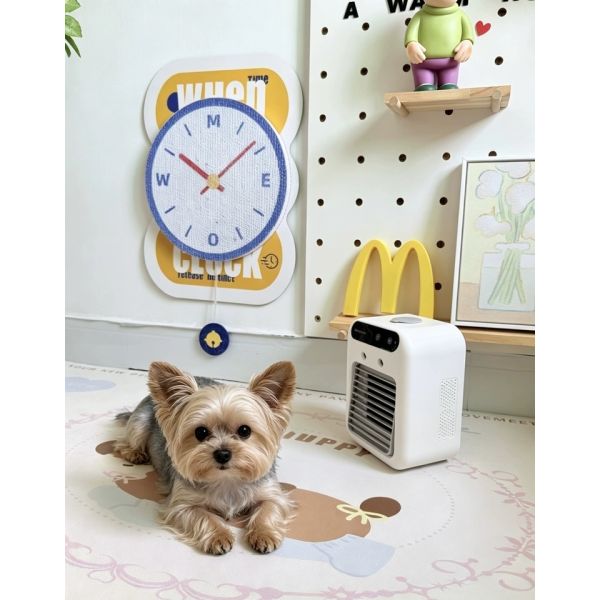 Portable Pet Spray Cooling Fan | Dog Cat Kennel Water Air Cooler
