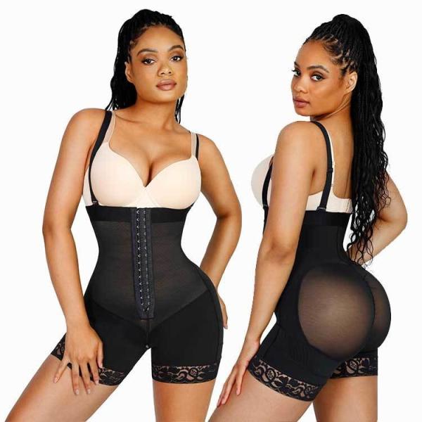 HEXIN Colombian Fajas Shapewear para Mulheres Alta cintura Controle de barriga Butt Lifter Pants