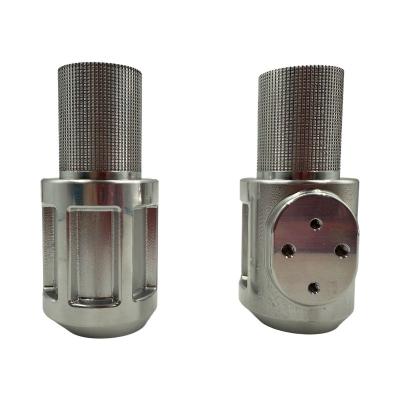 Partes mecanizadas CNC de aluminio pulido de alta precisión