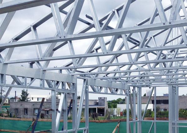 AS/NZS/USA Standard Prefab Light Steel Frame House With Garden Terrace