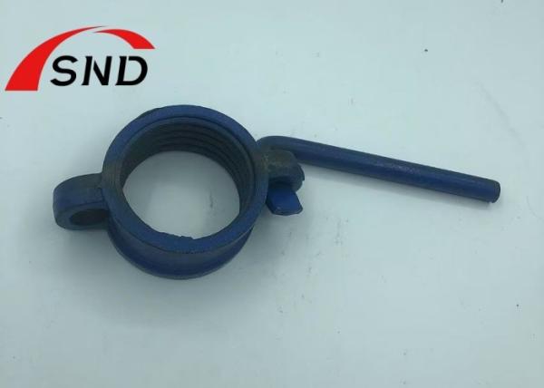 Blue Coating Ductile Iron GGG40 Grooved Pipe Fittings Scaffolding Support Nut