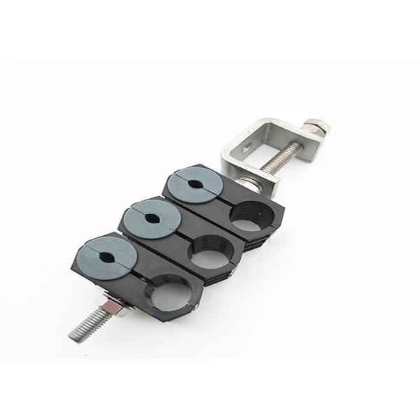 Совмещенный силовой кабель DC кабеля оптического волокна зажима кабеля RRU отверстия