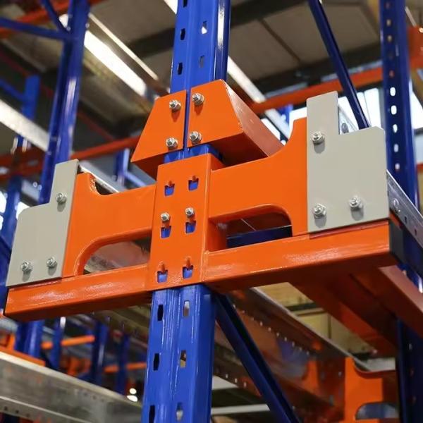 Automated 2 Way 4 Way Radio Shuttle Racking System Heavy Duty Pallet Racking System For Cold Room