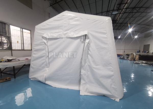 0.6mm PVC Air Sealed Inflatable Hospital Tent For Quick Rescue
