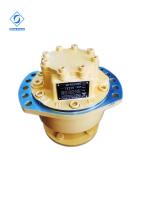 Moteur hydraulique jaune de roue d'entraînement pour le poclain mini ms02 pour la balayeuse de route