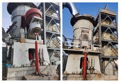 Máquina de trituração Superfine da pedra calcária de VRM na planta do cimento