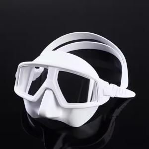 Prueba de niebla Máscara suave de buceo libre con snorkel cómoda para buceo
