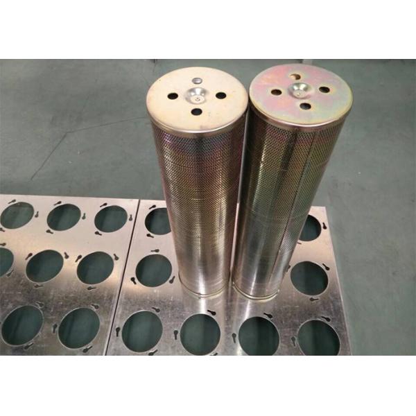 HVAC air filtration purification 145mm x 600mm canister carbon filter for odor/ chemical gas/ smoke elemination