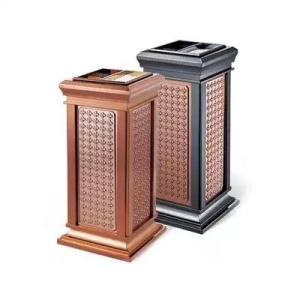 Customized Hotel Lobby Trash Cans Hotel Garbage Cans Foot Pedal