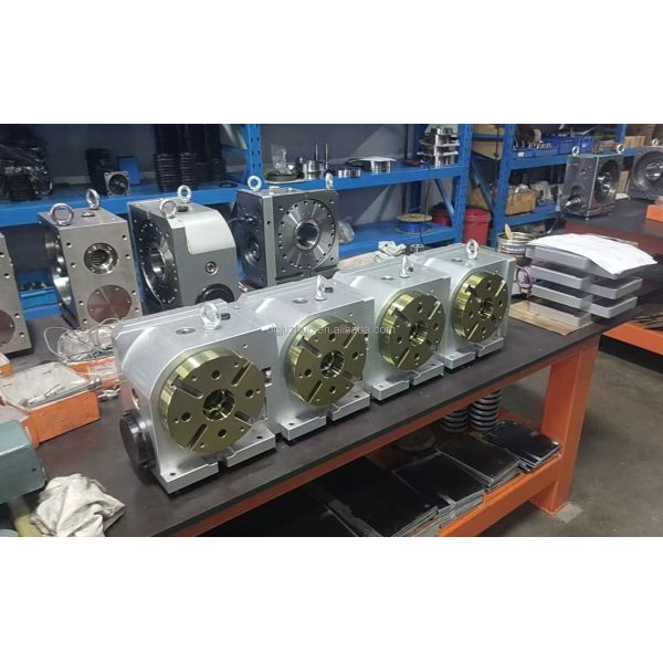 Multi Head 5 Axis CNC Rotary Table , Precision Vertical Rotary Table