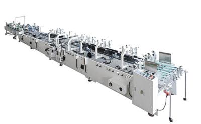 Colagem fria 180m/Min Crash Lock Bottom Folder Gluer