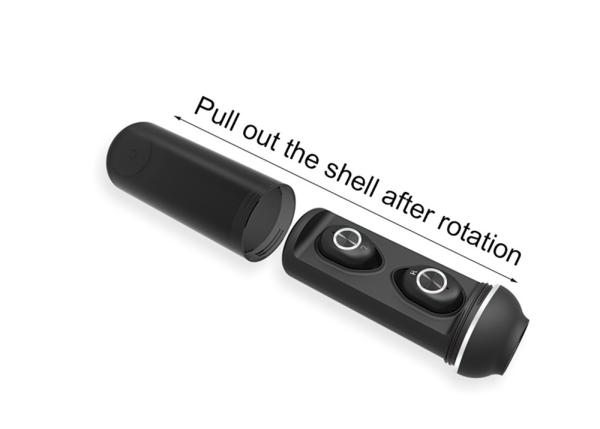 V4.2 Wireless Earphone For Mobile , 2.4GHZ DC 5V Cordless Bluetooth Earphones