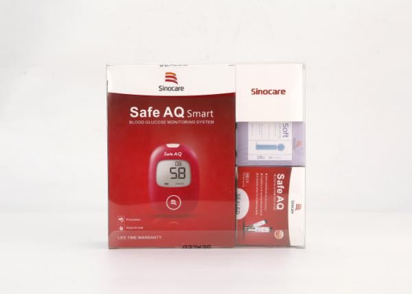 Arabic Version Diabetes Blood Test Kit 25 Tests Trips / Lancets 5s Testing Time