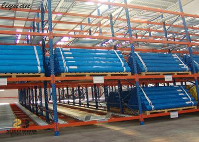 Resistência de corrosão opcional ISO9001 dos sistemas do racking do fluxo de gravidade da cor aprovada