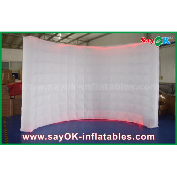 Небольшая будочка 210D Оксфорд фото освещая раздувную свадьбу будочки фото стены с прокладкой приведенной, 1 до 3 летами гарантии