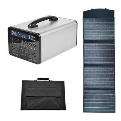 Lítio impermeável Generato solar de IP65 1000wh 270000mah rv com CE do grupo do painel 100w solar \ FCC \ ROSH \ PSE \ UN38.3