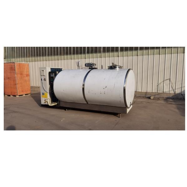 High Productivity Water Cooled Screw Chiller 100 Litre Dairy Production Line