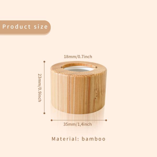 18 мм пластиковый бамбук цилиндрический полые ароматерапия крышка крышка Китайский производитель прямая продажа