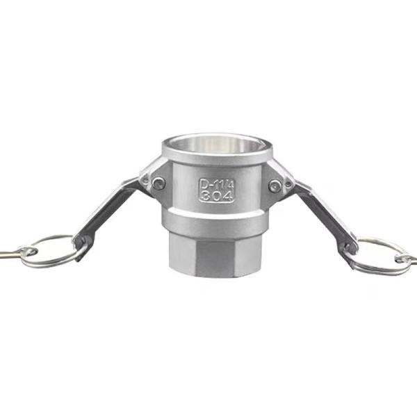 Equal SS 304 316 Stainless steel Camlock Coupling of Type D quick connector NPT BSPT BSP