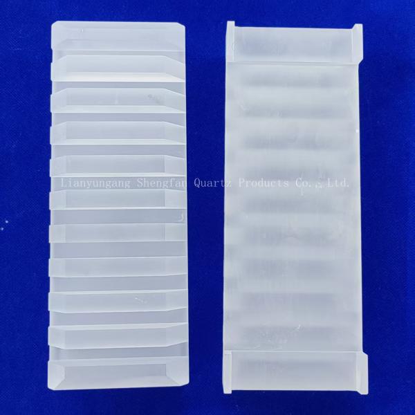 Large Size Quartz Insulation Block Groove Cleaning Ark Factory Custom Corrosion Resistant High Performance
