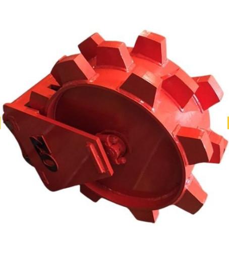1.02cbm 20-25T Roda de compactação de escavadeira para CAT320D