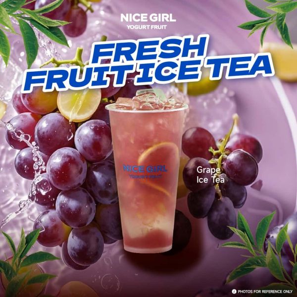 Thé aux fruits naturels et faibles en calories Franchise de thé aux fruits frais avec des ingrédients naturels
