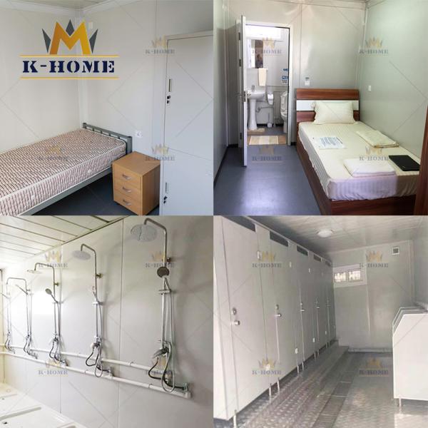 Quick Built Drilling Camp Fire Resistant Portable Accommodation Detachable Housing Units