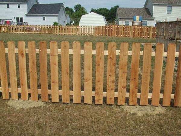Boa estabilidade personalizada da decoração exterior de Cedar Wood Fence For Garden