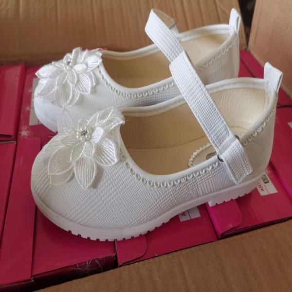 Tricolor Thick Soled girls toddler Cloth Mary Jane Shoes Ventilation