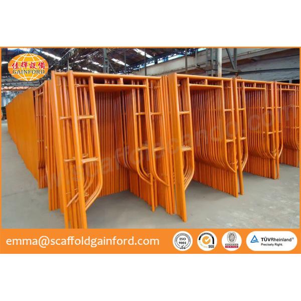 Colorful painted walk through frame main frame 1219*1524mm with high bearing