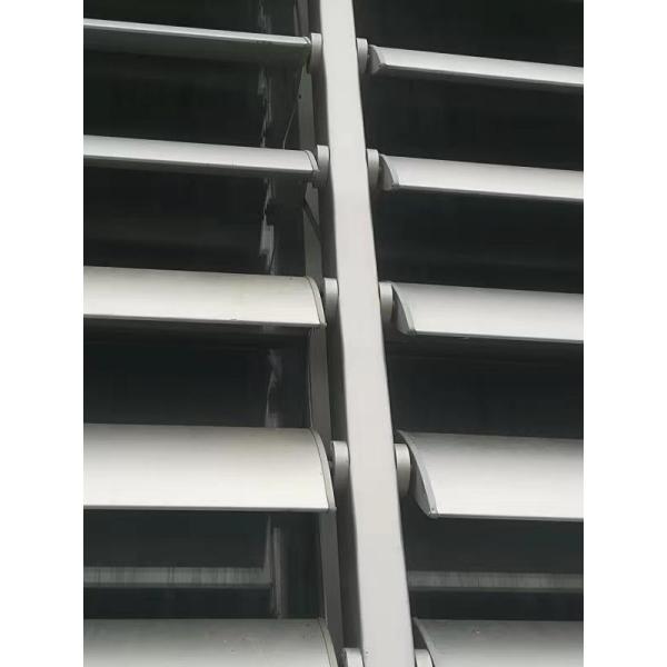 T6 Aluminum Shutters Louvers For Windows Doors Patios Balconies Carports 5.0mm