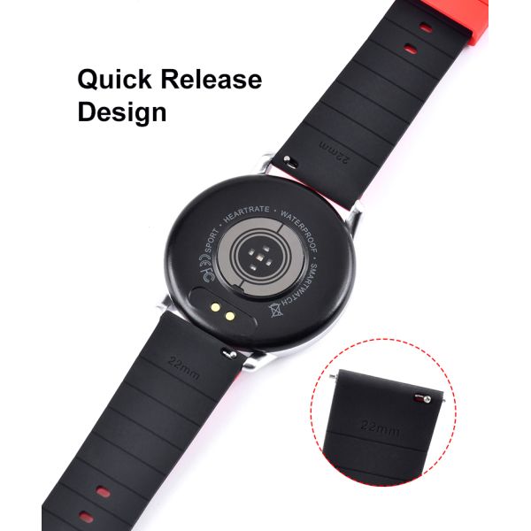 Dual-Color Deployment Buckle Silicone Strap · Customizable Colors And Logo | OEM/ODM - China Wholesaler SHX