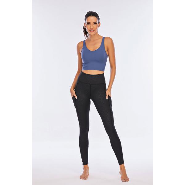 Подъема ODM OEM гетры йоги Breathable колготки бургундского женщин высокого бежать