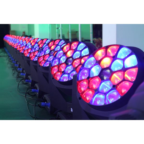 Nebula 19x15w Led Moving Head Wash Light Big Bee Eye