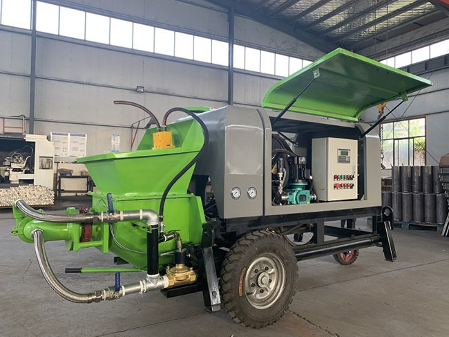 Машины Gunite пневматической машины Shotcrete 22 Kw влажной портативные
