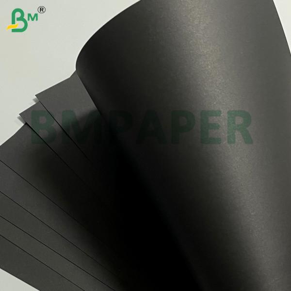 80gsm Wood Pulp Double Side Black DIY Luxury Packaging Kraft Paper