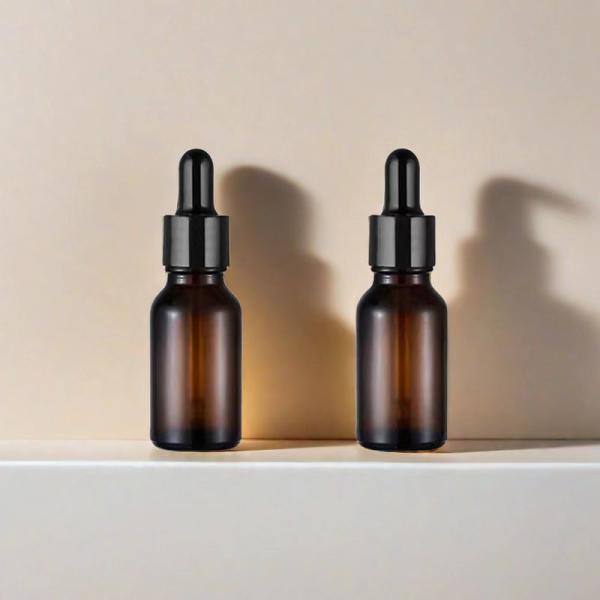Recyclable Glass Bottle with Glass Dropper for Safe and Convenient Cleaning