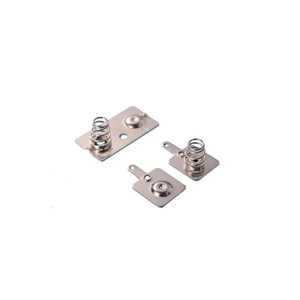 Stainless Steel AA/18650 Battery Spring Contacts for Customized Industrial Components