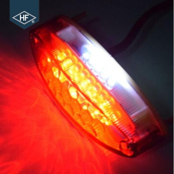 Universal Red 12V LED Aftermarket Motorcycle Lights For Tail Rear Brake