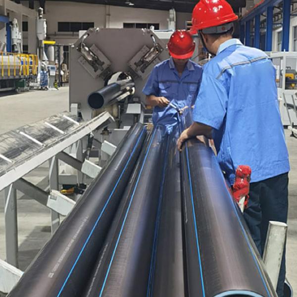 SDR26 Plastic Water Supply Pipe 25mm - 1200mm Agricultural Irrigation Pipe PE HDPE