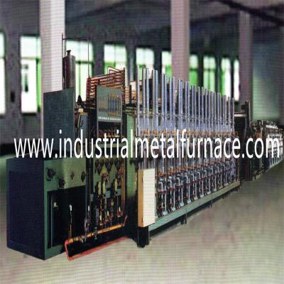 O gás do combustível ateou fogo ao transporte de correia 2500 KG/Hr de Mesh Belt Furnace High Temperature do rolo de apoio