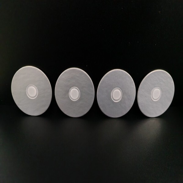 Adhesive Sterile Breathable Vent For Diagnostic Reagent / Buffer Bottles