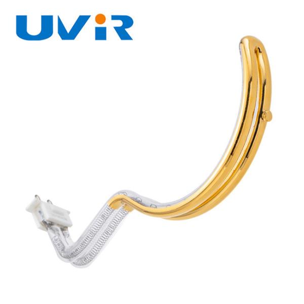 240V 600W Gold Coated Quartz Infrared Heating Lamp