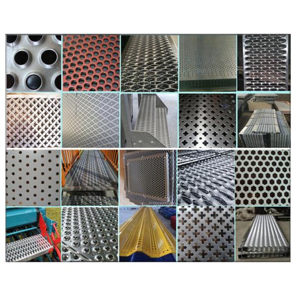 2.0m Width Perforated Wire Mesh / 316 Stainless Steel Perforated Sheet