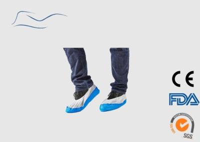 Breathable Skid Resistant Shoe Covers For Food Service Industry 16 * 41CM